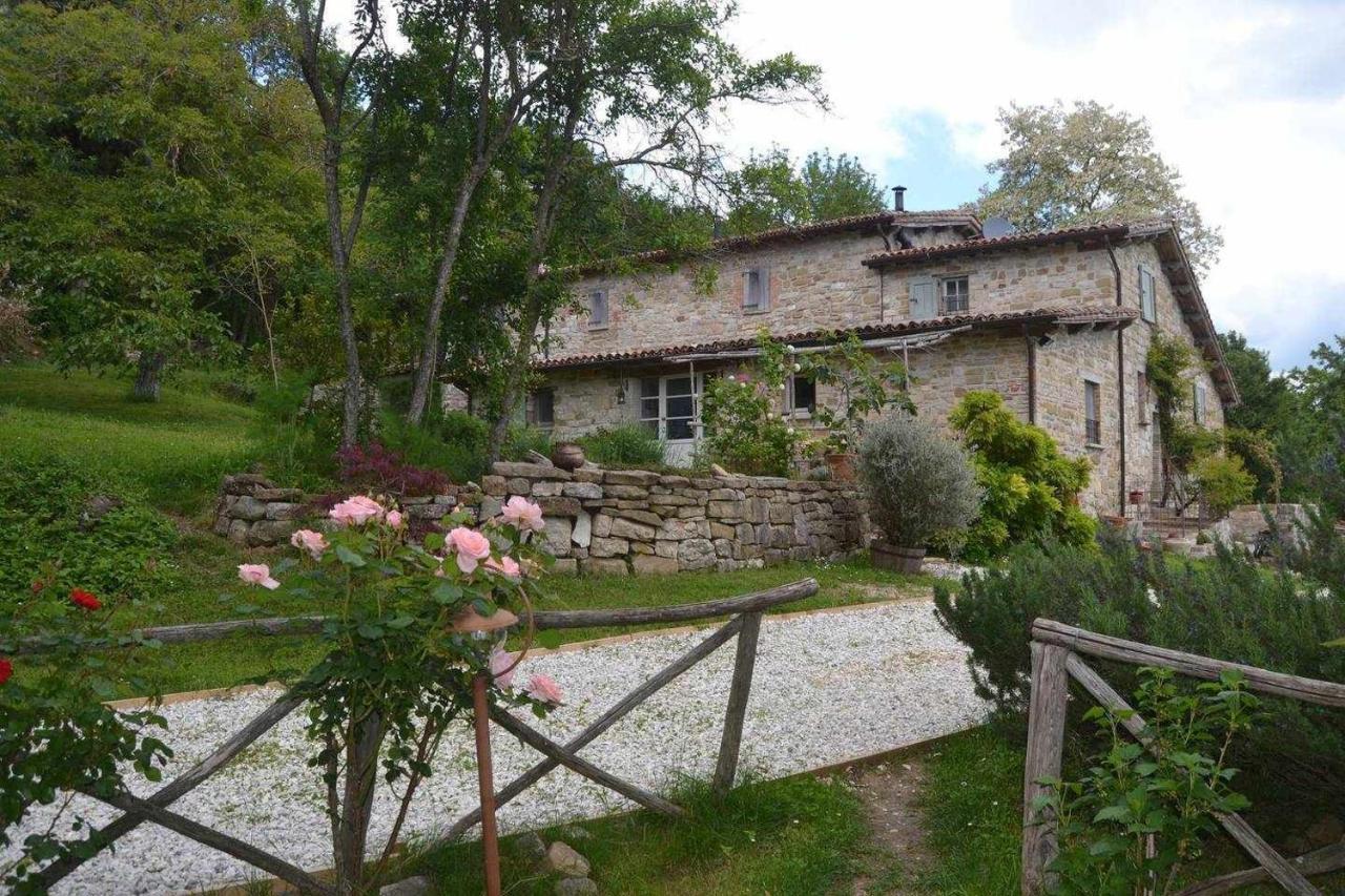 Agriturismo Montesalce กุบบีโอ ภายนอก รูปภาพ