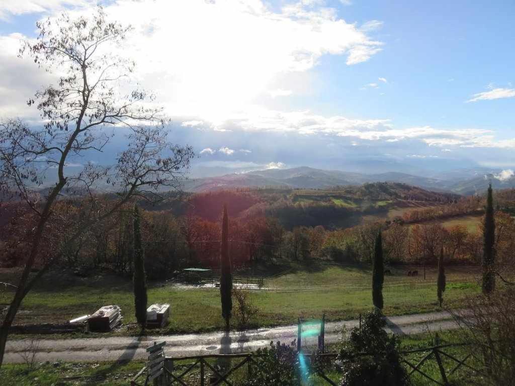 Agriturismo Montesalce กุบบีโอ ภายนอก รูปภาพ
